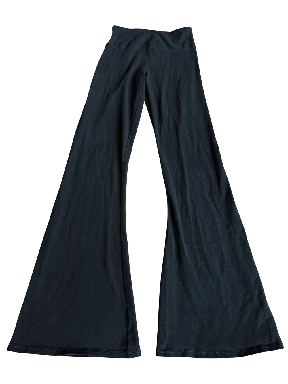 Hollister Ultra High-Rise Black Ultra High Rise Flare Leg Pants Size S Women's